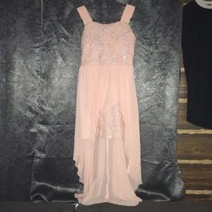 B•wear girl peach dress size 12 in girls